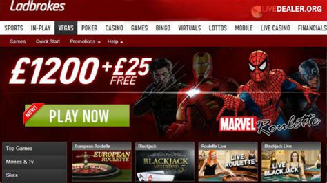 ladbrokes live dealer